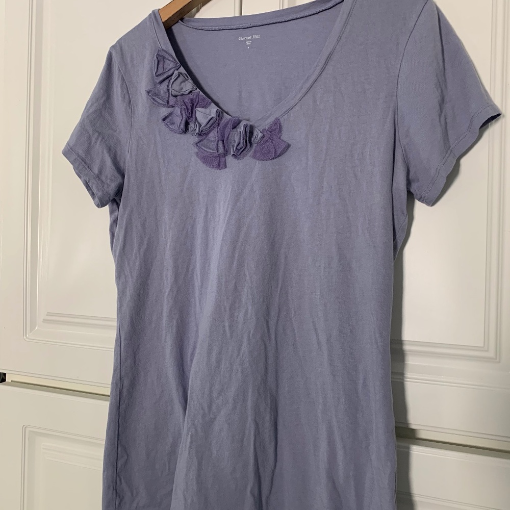 Garnet Hill Top/Shirt Sz. SM/Small